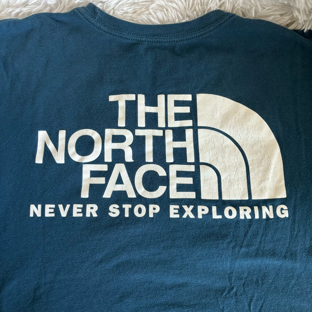 Men’s The North Face blue T-shirt - Picture 5 of 5